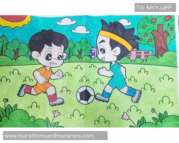 探索足球明星的魅力通过主题绘画提升学生的艺术与运动热情